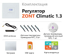 ZONT Climatic 1.3 Погодозависимый автоматический GSM / Wi-Fi регулятор (1 ГВС + 3 прямых/смесительных) с доставкой в Архангельск